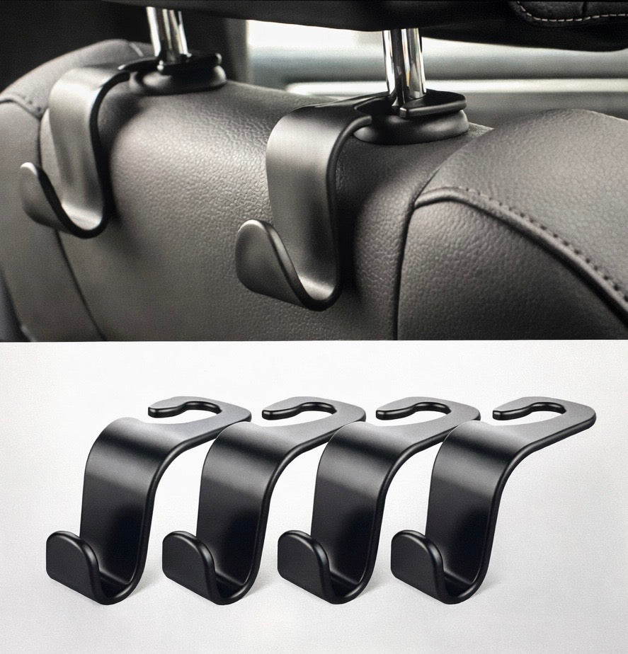 Road Ready™ Car Seat Headrest Hooks (4-Pack)